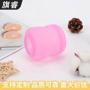 Silicone Formula Can Pink Small Tapered Type For Babies 0-6 Months Portable Feeding Bottle Cap - Product Image 3