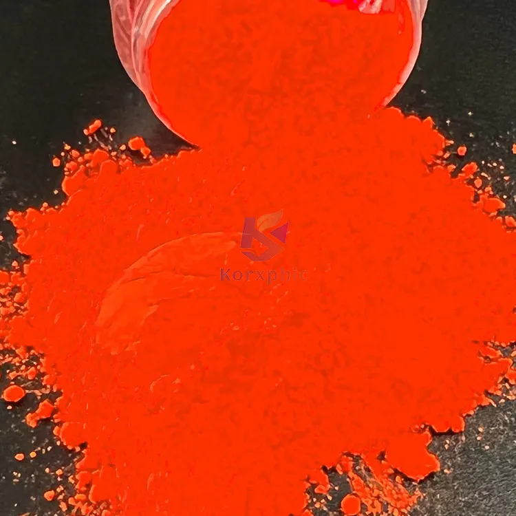 Pigmenti di ossido di ferro Toner inorganico cina argilla melma Tumbler ombretto in polvere vernice in polvere colorante fluorescente Neon pigmento sciolto
