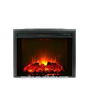 Cheminée électrique Guangdong, Cheminée électrique à double face en verre de 26 pouces avec insert pour poêle à <span class=keywords><strong>bois</strong></span>/ - Product Image 1