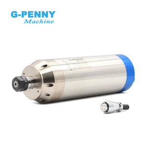 G-Penny 3.5kw ER20 D100 220V/380V Motor de husillo refrigerado por agua 4 Uds rodamientos de bolas de cerámica husillo de trabajo de Metal utilizado para Metal - Product Image 1