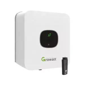 Growatt Hybride Systeem Eenfasige 2.5/3/4.2/5/6kw Omvormer 2Mppt Zonne-Energie Omvormer MIN3000TL-XH