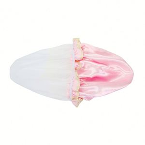 Gorro de Ducha Reutilizable, Impermeable, con Banda Elástica Lavable, para Cabello Largo y Trenzas - Product Image 2