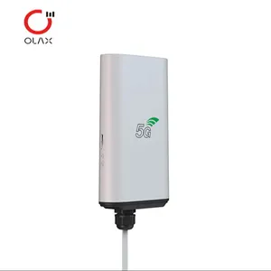 Olax Topkwaliteit Draadloze 5G Lte Router Waterdichte Lange Afstand Thuis Fwa 5G Outdoor Cpe Met Sim Kaart Nsa Netwerk