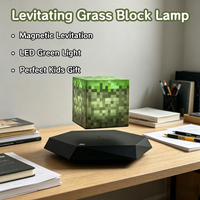 Veilleuse LED cube à lévitation magnétique Novelty Tech, cadeau créatif pour bureau de jeu, maison, chambre