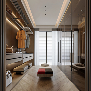 Ventes directes d'usine <span class=keywords><strong>Lesso</strong></span>, armoire de rangement de grande taille pour chambre à coucher, armoire modulaire en bois massif sur mesure, dressing - Product Image 3