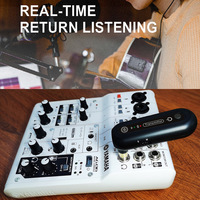 Système de monitoring intra-auriculaire sans fil TopYun 2.4G M6S, portée de 30 m, moniteur intra-auriculaire intégré, instrument de musique pour la scène
