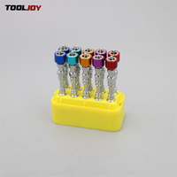 Embouts de tournevis magnétiques à double tête en acier allié TOOLJOY S2 65 mm, précision CNC pour les équipes de construction et de réparation