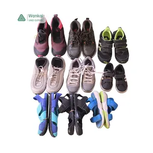 CwanCkai Factory Großhandel Second Hand Schuhe Gebrauchte Kinder Branded Mixed Schuhe In Ballen Zum Verkauf