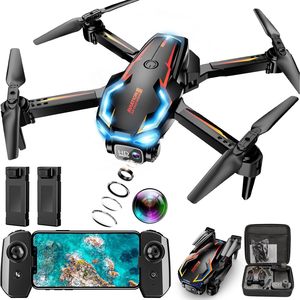 Drone Loiley avec caméra FPV HD 2K, vidéo MP4, 4 hélices, maintien d'altitude, décollage/atterrissage à une touche pour adultes - Product Image 1