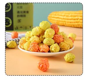 Palomitas de Maíz Caramelizadas Más Vendidas, Bolas de Palomitas con Sabor Cremoso a Frutas, Textura Semiblanda, Sin Aditivos, de Fábrica China - Product Image 5