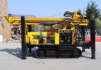 Foreuse hydraulique robuste 2026 750m pour puits d'eau, moteur diesel, machine de forage de puits profonds fiable