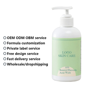 Nettoyant Visage Personnalisé au <span class=keywords><strong>Peroxyde</strong></span> <span class=keywords><strong>de</strong></span> <span class=keywords><strong>Benzoyle</strong></span> 10% pour Traitement <span class=keywords><strong>de</strong></span> l'Acné, Soin Réparateur Bio aux Herbes pour Peaux Sensibles <span class=keywords><strong>et</strong></span> Sèches, Réduit les Imperfections pour une Peau Saine <span class=keywords><strong>et</strong></span> Belle - Product Image 2