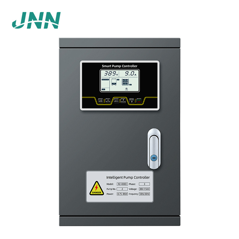 JNN Industrial Iron Water Pump Controller for Sewage/Diesel Pumps 380V 1.1-15KW Auto Switch & Timer Function
