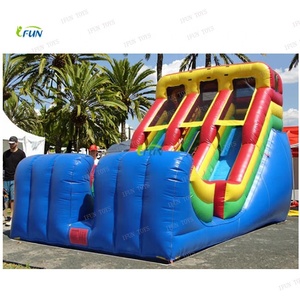 Tobogán Acuático Inflable <span class=keywords><strong>de</strong></span> Doble Carril <span class=keywords><strong>de</strong></span> 40 pies <span class=keywords><strong>de</strong></span> Grado Comercial, Diseño <span class=keywords><strong>de</strong></span> Palmera Tropical, Material <span class=keywords><strong>de</strong></span> PVC <span class=keywords><strong>de</strong></span> 0.55mm, para Parques <span class=keywords><strong>de</strong></span> Aventura y Deportivos - Product Image 5