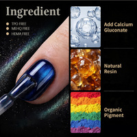 Gel magnétique HS Dream Peeping Cat Eye 10 couleurs sans HEMA ni TPO, compatible UV LED, conforme aux normes européennes pour le nail art