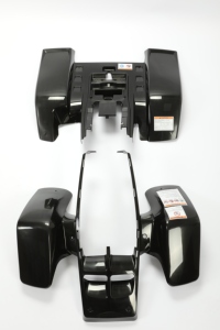 Cho YAMAHA Banshee chắn bùn phía trước + Phía sau cơ thể nhựa 1987-2006 đen - Product Image 3