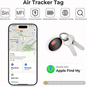 AirTag Anti-Verlust-GPS-Tracker für Sport, Ortung, Senioren, Schlüssel, Taschen, Wasserdicht, iOS-kompatibel, Mini-Plastik-Nachrichtenfunktion - Product Image 1