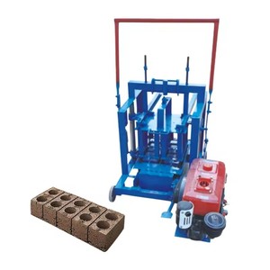 Máquina para Fabricar Bloques de Hormigón de 2-45 Unidades, Precio de Máquina Manual Pequeña y Móvil para Hacer Ladrillos Entrabados en Venta - Product Image 1