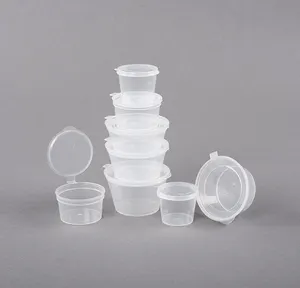 PP Plastic 2oz Round Disposable Dipping Sauce Cups for Takeaway Foods -  China Sauce Cup and Sauce Container price