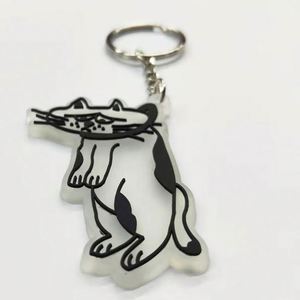 2D 3D PVC Rubber Keychain Custom Own Logo <b>Charms</b> Soft PVC <b>Keyring</b> Chain with Promotional Business Gifts - Product Image 4
