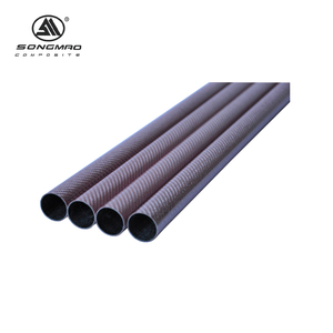 Nhà Máy Bán Hàng Trực Tiếp Đường Kính Lớn Ống Composite Cuộn Gói 1000Mm 2000Mm 3K Tùy Chỉnh Ống Sợi Carbon - Product Image 2