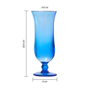 <span class=keywords><strong>Verre</strong></span> <span class=keywords><strong>Pina</strong></span> <span class=keywords><strong>Colada</strong></span> en plastique <span class=keywords><strong>Verre</strong></span> à cocktail de 15 onces <span class=keywords><strong>Verre</strong></span> ouragan en plastique avec logo personnalisé - Product Image 3