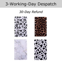 Yihe New Top Selling 4-Color Waterproof Matte A6 Esthétique Tableau de Bord pour Classeurs Budget Comme 6 Inserts Cités Différents pour Cadeau