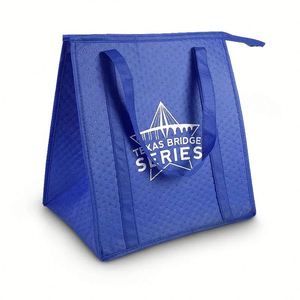 Wholesale Fast Food Insulation Cooler Bag Handbag Aluminum Film Non-Woven Recyclable Milk Tea Catering Take-Out Packing - Product Image 1