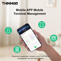 Thinmoo ABS 可定制徽标 OEM/ODM 支持 黑色 WiFi RFID 读卡器 13.56MHz ISO14443A 0-3m 读取距离 智能卡