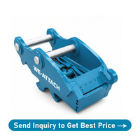 Acoplador Rápido Hidráulico Personalizado de Alta Calidad We-Attach WQC02, ¡Gran Venta! Componente Central del Fabricante para Excavadoras de 2.5-4T