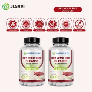 Kapsul Beras Merah Khusus untuk Dewasa Pabrik OEM/ODM Suplemen Herbal untuk Kesehatan Kardiovaskular - Product Image 3