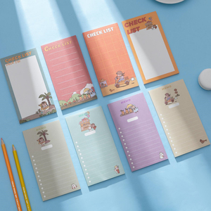 Bloc de notas de papelería lindo personalizado Hengxin, hojas sueltas, suministros escolares kawaii, lista de planes, Bloc de notas de libros - Product Image 4