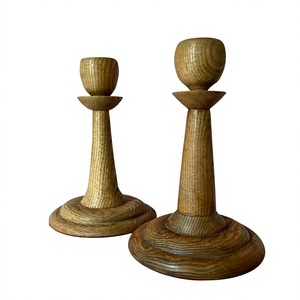 Eco-Friendly Handmade Traditional Resin <b>Candle</b> stand <b>Set</b> of Two Pillar <b>Candle</b> Holder - Product Image 1