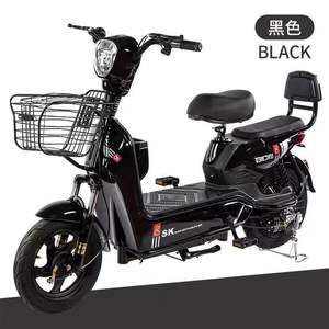 จักรยานไฟฟ้าซิตี้350W สำหรับผู้ใหญ่สกูตเตอร์แบบพกพาแบตเตอรี่ลิเธียมไฟฟ้าเซ็นเซอร์48V แบบดิจิทัล2ที่นั่ง - Product Image 2