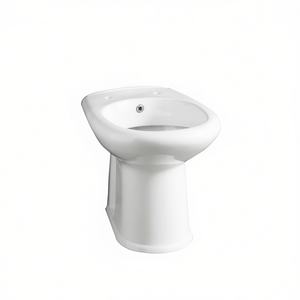 Bidé de Pared con Drenaje, 53 cm de Largo, 40 cm de Alto, 37 cm de Ancho, con Dispensador - Product Image 3