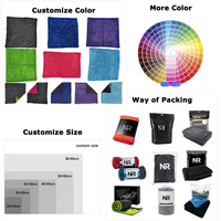 Serviettes de séchage pour le detailing automobile en microfibre torsadée de qualité supérieure 1400gsm 1200gsm 60X90 30X40 40x60 40x40