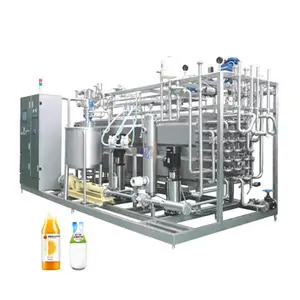 Pequeña máquina de pasteurización de leche 3000L pasteurizador de leche/jugo