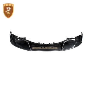 Nuevo Difusor Delantero de Fibra de Carbono Negro Brillante 3K para Mclaren 720S Estilo Vors - Product Image 1