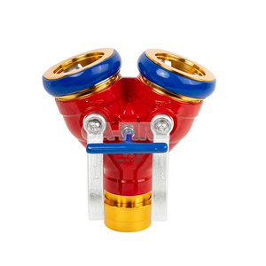 2.5MPa 65mm Outlet Ball Dividing Breeching <b>Fire</b> 2 Way Breeching FII65/65*2-2.5 <b>Fire</b> Breeching - Product Image 5