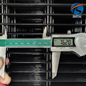 Panneau de clôture anti-escalade Clôture d'aéroport Clôture antivol 358 à mailles denses avec clou barbelé - Product Image 6