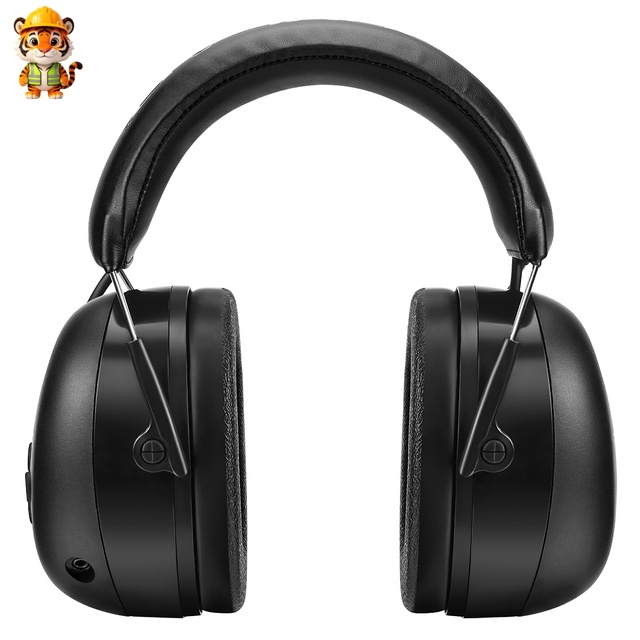 NRR Noise Insulation Bluetooth Earmuffs Wireless Audio Play Protective Ear Muff for Construction Workshop