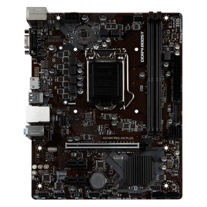 Carte mère de bureau MS LGA 1151 H310M <span class=keywords><strong>PRO</strong></span>-V PLUS VL <span class=keywords><strong>VDH</strong></span> FIRE WATER VH H310M-S03 H310M-S05 8 9ème génération - Product Image 3