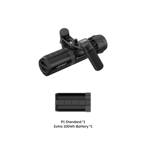 Scooter Acuático Versátil Modelo P1 al por Mayor, Scooter Subacuático Eléctrico de 500W con 60m de Profundidad Impermeable - Product Image 4