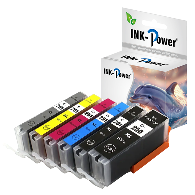 INK-POWER PGI250 PGI 250 250XL CLI 251 PGI-250 251XL CLI-251 PGI-250 Compatible Inkjet Ink Cartridge for Canon PIXMA Mx922