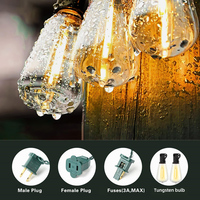 Vente chaude 2025, lumières LED de rideau personnalisées EU IP44 étanches pour la décoration de mariage, de fête et de fenêtre