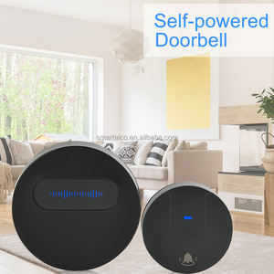 ไม่จำเป็นต้องใช้แบตเตอรี่กันน้ำระยะ300เมตร EU US UK ปลั๊กไร้สายกริ่งประตูแบบไร้สาย - Product Image 5