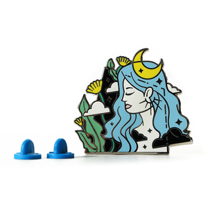 Fabricant en gros, épingle en émail, revers en métal moulé sous pression, Badge en or 3d I Love anna Anime Figure, épingle en émail doux dur personnalisé - Product Image 5