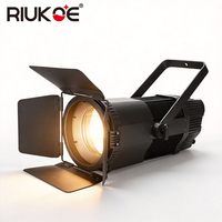 Projecteur LED Fresnel bicolore 300W 100+100 pour éclairage de scène et de cinéma professionnel, réglable