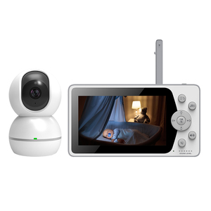 Cao cấp 5-inch LCD PTZ đêm âm thanh bé Màn hình <span class=keywords><strong>intercom</strong></span> bé điện thoại - Product Image 5