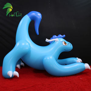 Милый синий дракон надувной дракон Hongyi надувные животные секс-игрушки, надувные игрушки - Product Image 4